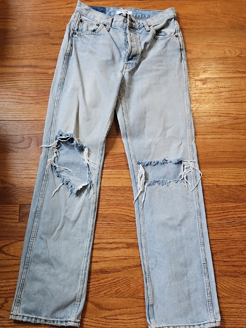 Re/Done 90s High Rise Loose Jeans - Picture 8 of 11